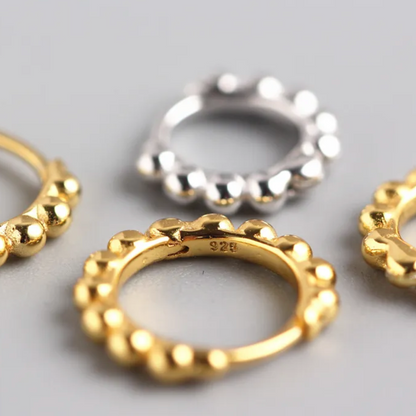 Nova Hoop Earrings - Gold / Silver