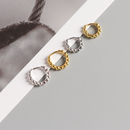 Nova Hoop Earrings - Gold / Silver