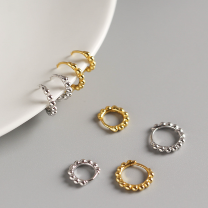 Nova Hoop Earrings - Gold / Silver