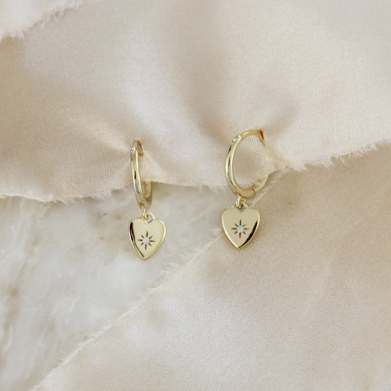 Zara Heart Earrings