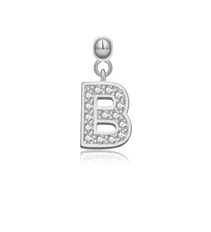 Charm and Necklace Set - Silver