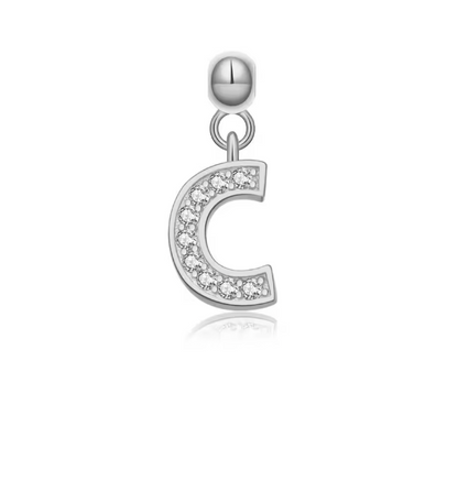 Charm and Necklace Set - Silver