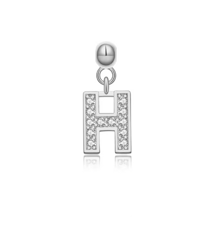 Charm and Necklace Set - Silver