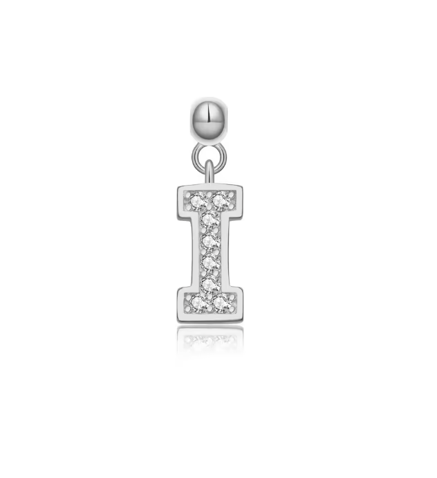 Charm and Necklace Set - Silver