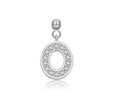 Charm and Necklace Set - Silver