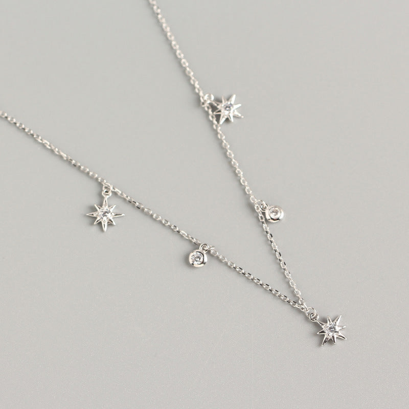 Stella Star Necklace - Silver/Gold - WHITE LABEL DESIGNS