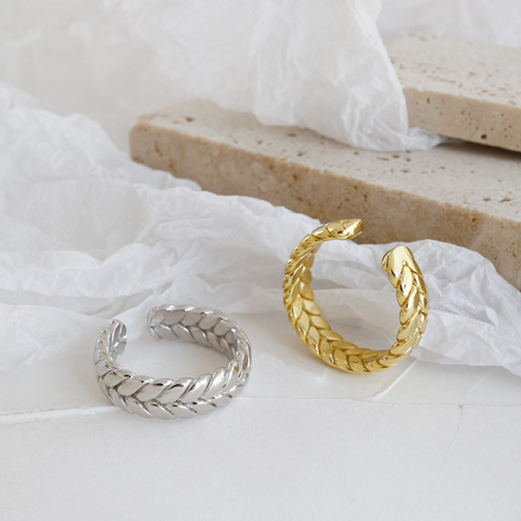 Elisa Ring - Silver/Gold - WHITE LABEL DESIGNS