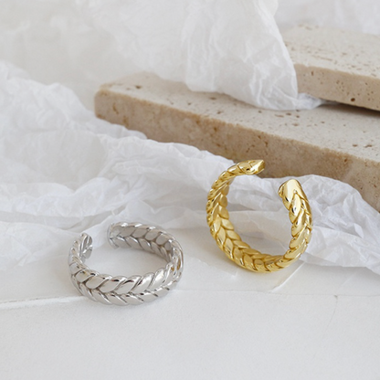 Elisa Ring - Silver/Gold - WHITE LABEL DESIGNS