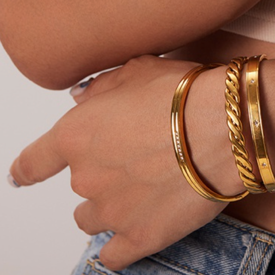 Jessica Bracelet - Gold - WHITE LABEL DESIGNS